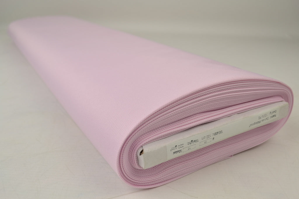 Waterafstotende canvas stof - Baby roze
