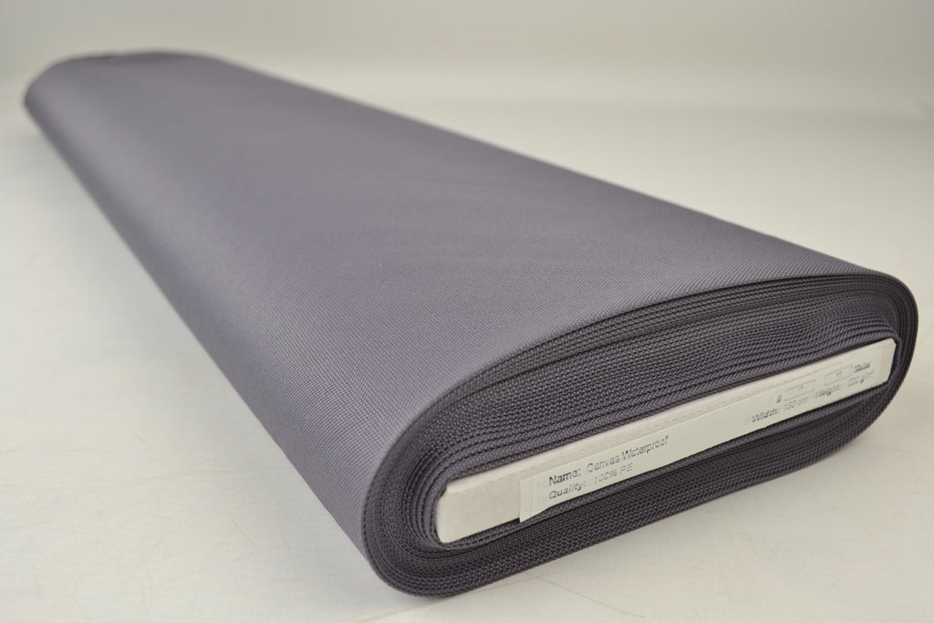 Waterafstotende canvas stof - Donkergrijs