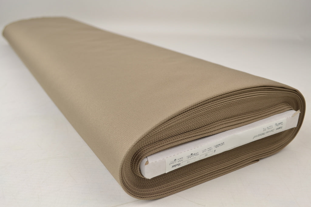 Waterafstotende canvas stof - Taupe