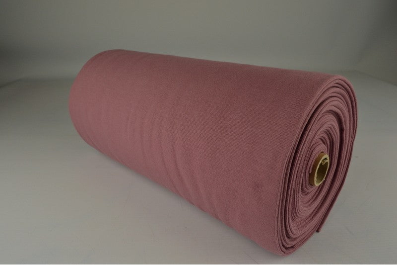 Boordstof - Donker oud roze