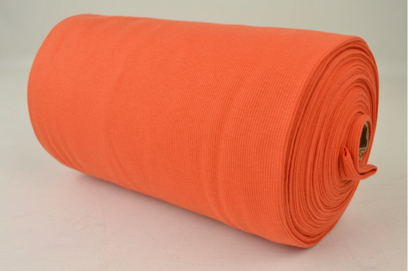 Rib boordstof - Oranje