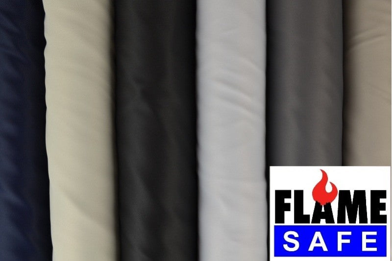 Schwer entflammbarer Verdunkelungsstoff - 300cm breit