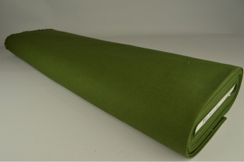 Canvas stof - Mosgroen