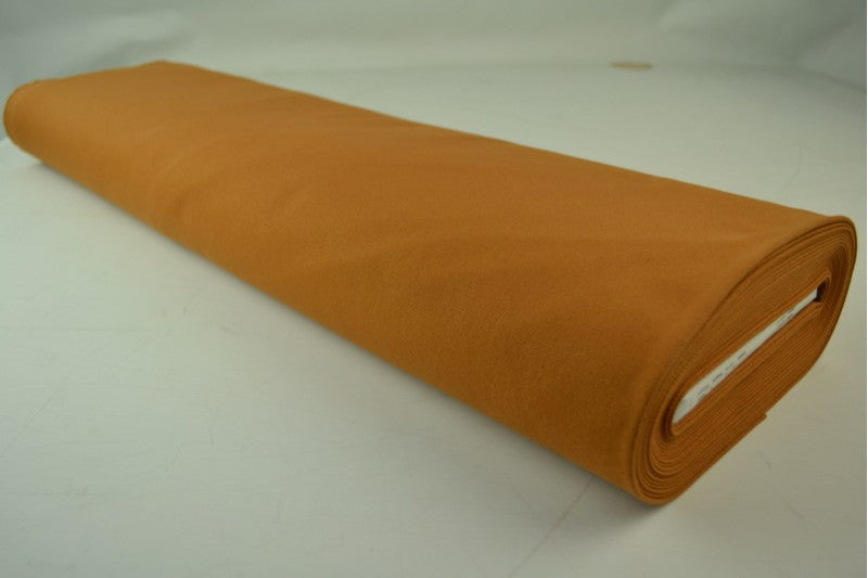 Canvas stof - Donker okergeel