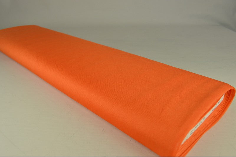 Charmeuse stretch voering - Donker oranje