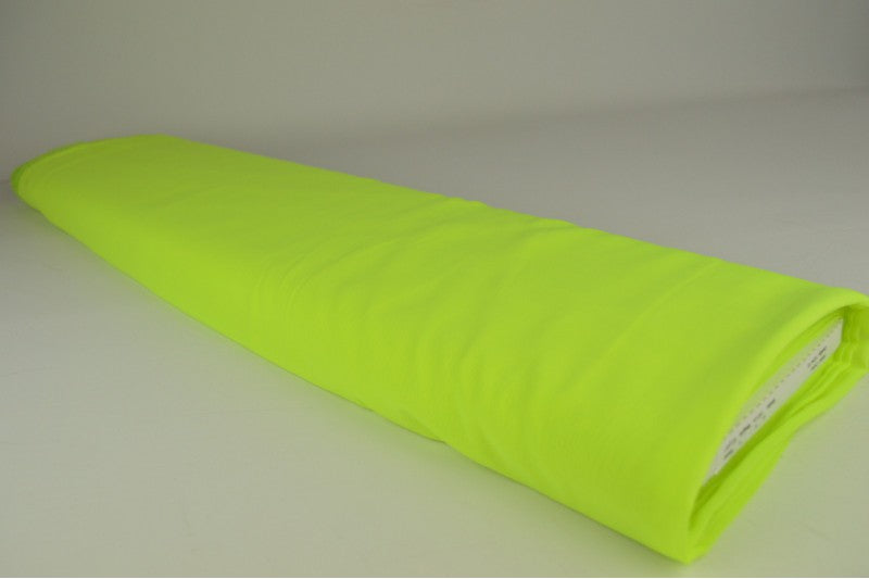 Chiffon stof - Limoengroen