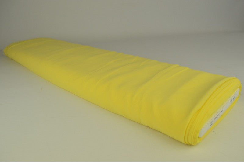 Chiffon stof - Licht geel