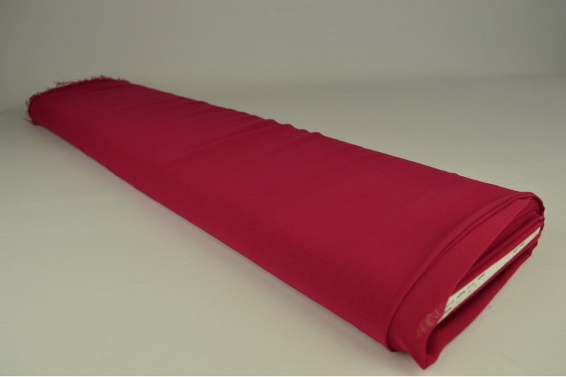 Chiffon stof - Wijnrood