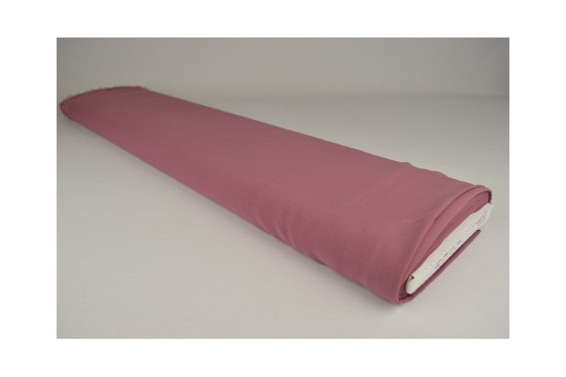 Chiffon stof - Donker oud roze