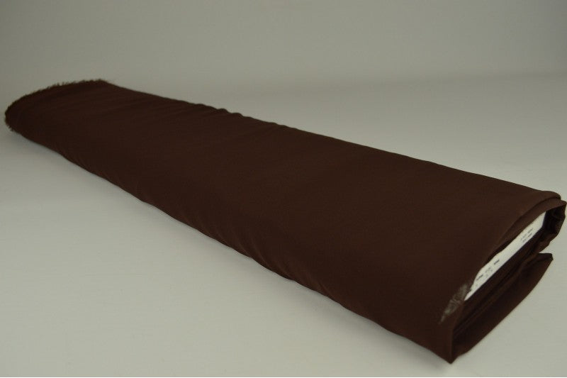 Chiffon stof - Bruin