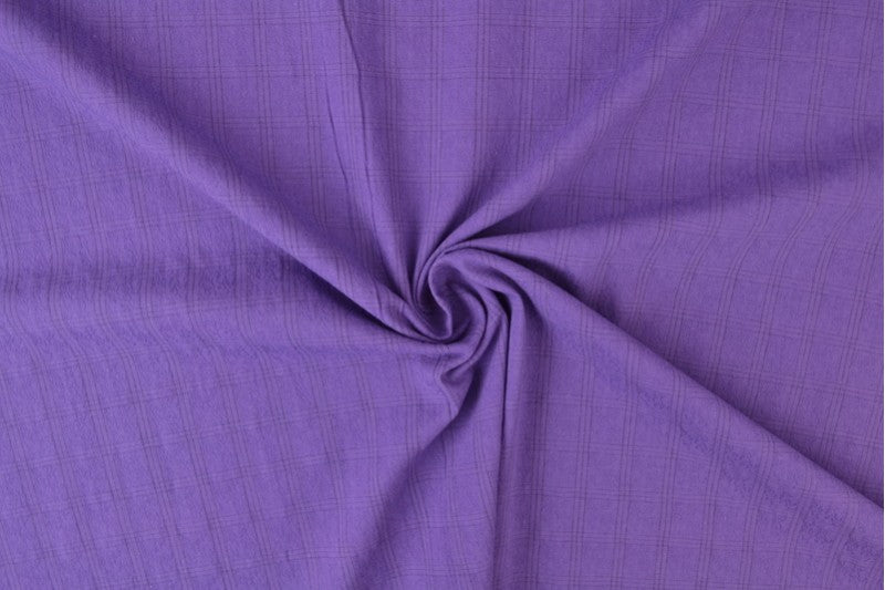 Katoen jacquard specials paars