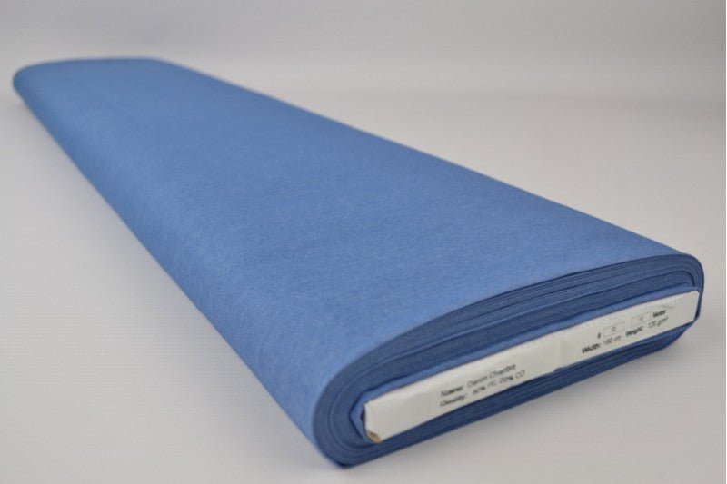 Denim Chambray gewaschen