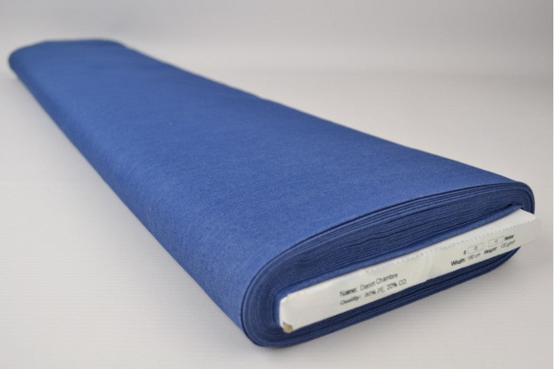 Denim Chambray gewaschen