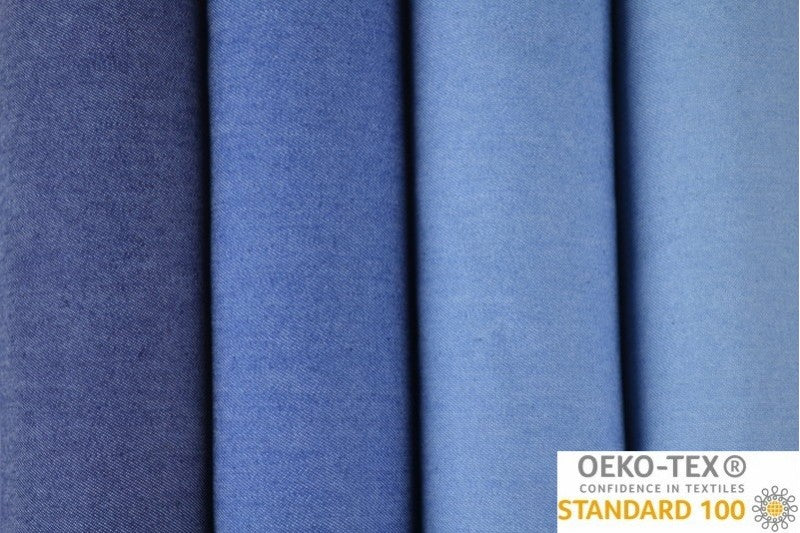 Denim Chambray gewaschen