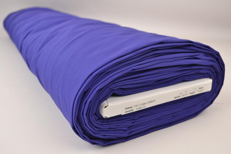 Schwer entflammbarer Baumwollstoff 300cm breit