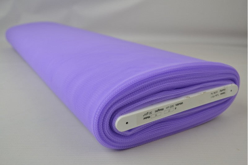 Brandvertragende tule 300cm breed - Lavendel