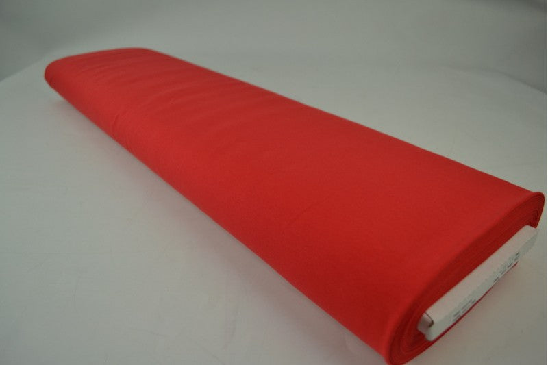 French terry stof - Rood