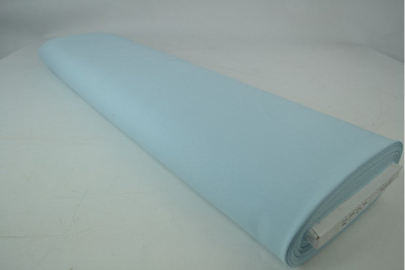 French terry stof - Baby blauw