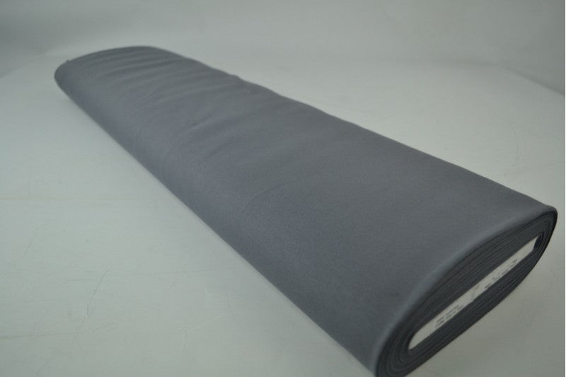 French terry stof - Donkergrijs