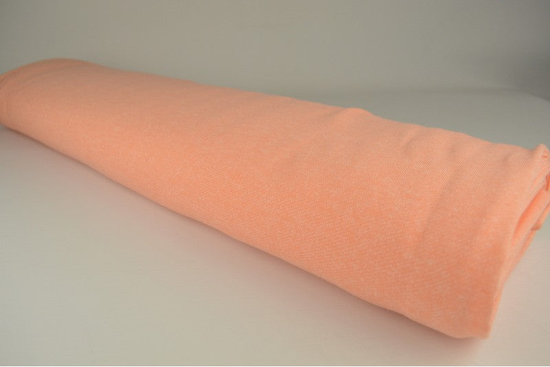 French terry melange viscose - Zalmroze