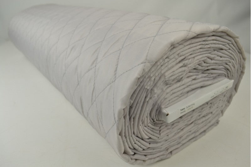 Gewatteerde voering - Zilvergrijs