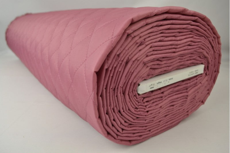 Gewatteerde voering - Donker oud roze