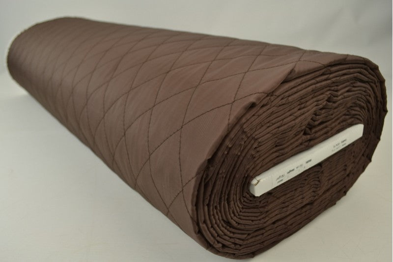 Gewatteerde voering - Bruin