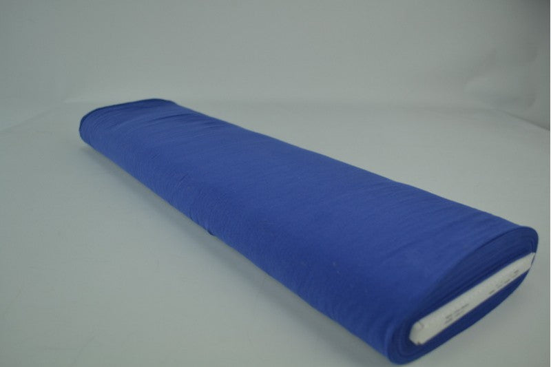 Gewassen katoen - Blauw