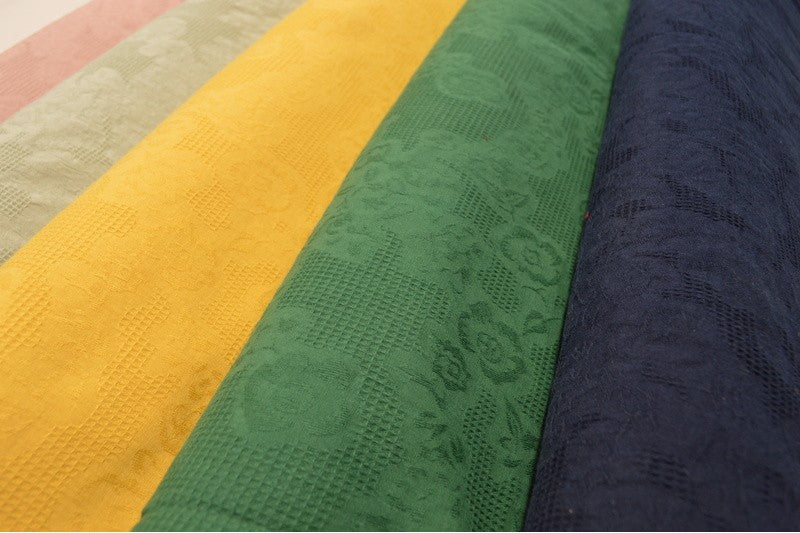 Rollen katoen jacquard