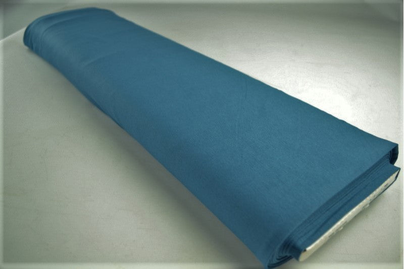 Katoen tricot - Staalblauw