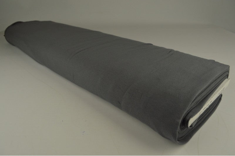 Katoen tricot - Donkergrijs