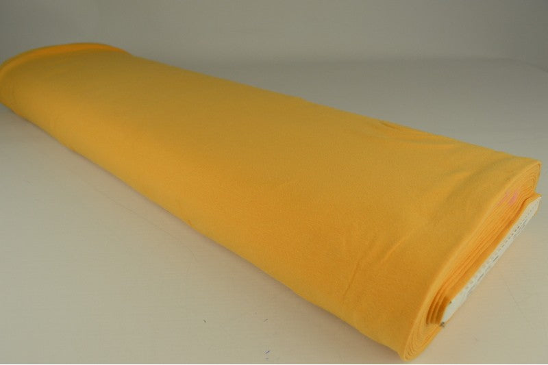 Katoen tricot - Okergeel