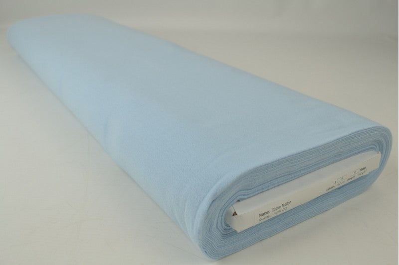 Molton stof - Baby blauw