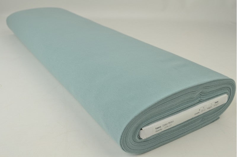 Molton stof - Oud groen