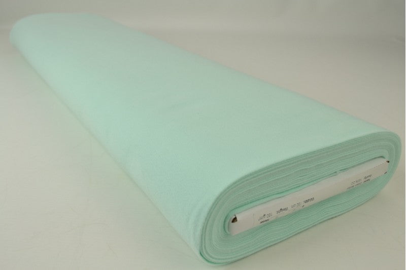 Molton stof - Licht mint