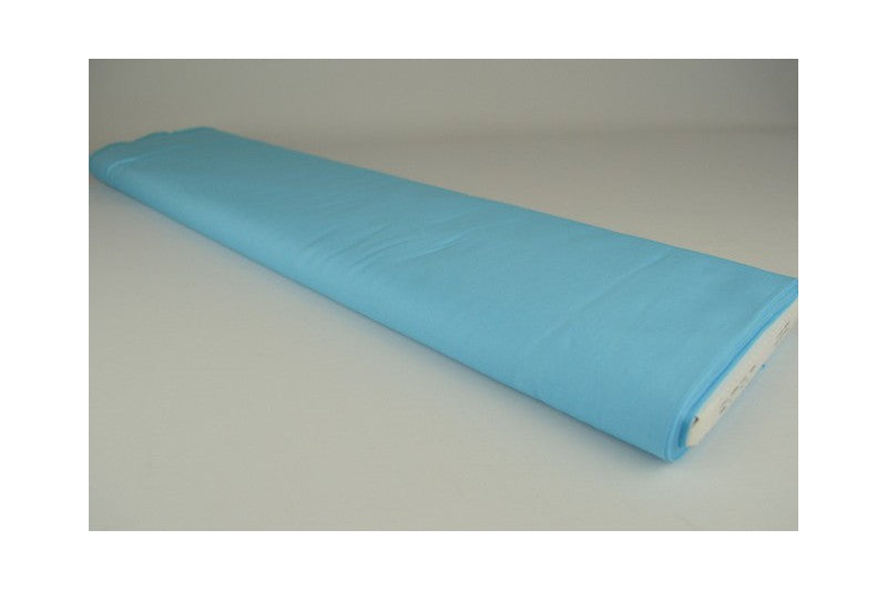 Poplin katoen - Aqua blauw