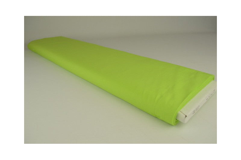 Poplin katoen - Limoengroen