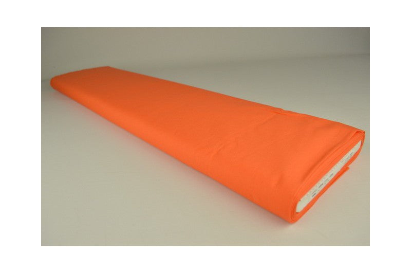Poplin katoen - Donker oranje