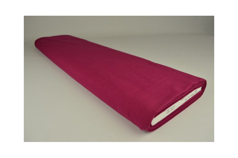 Poplin katoen - Wijnrood