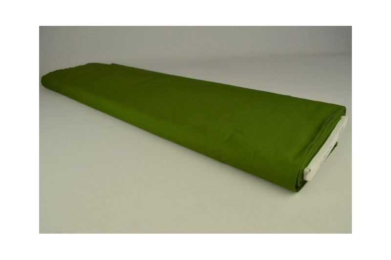 Poplin katoen - Mosgroen