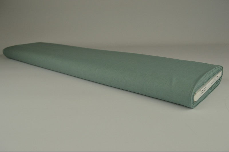 Poplin katoen - Oud groen