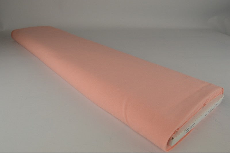 Katoen voile - Zalmroze
