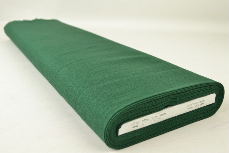Linnen stof - Donkergroen