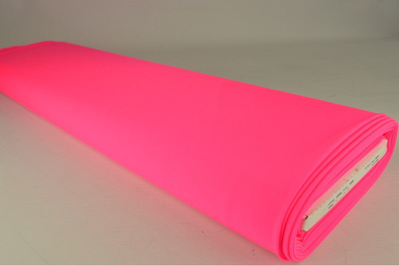 Lycra stof - Neon roze