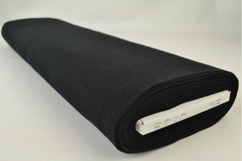 Mousseline stof - Zwart