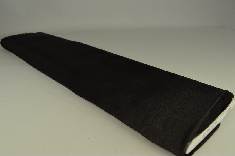 Organza stof - Zwart