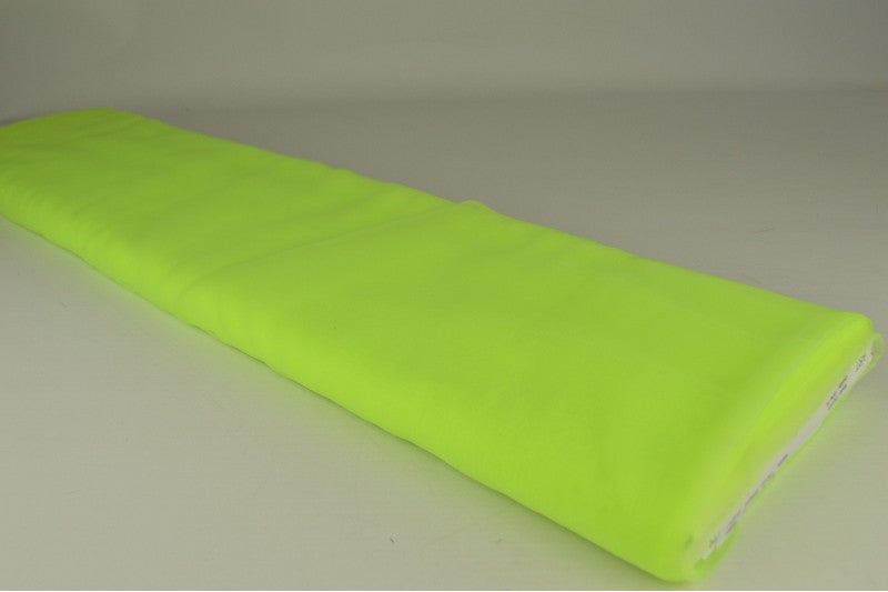 Organza stof - Limoengroen
