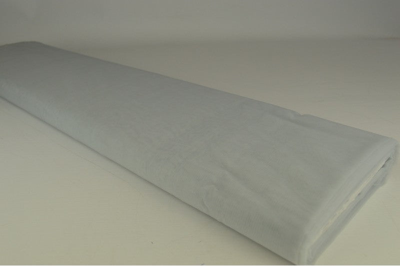 Organza stof - Zilvergrijs