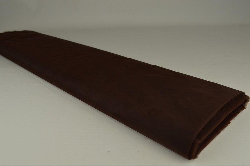 Organza stof - Bruin