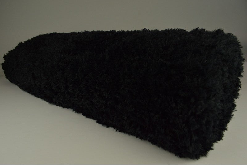 Langharig bont - Zwart